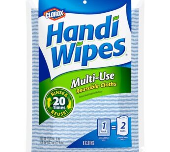Handi Wipes Reusable Cloths, Extra Large 6 cloths