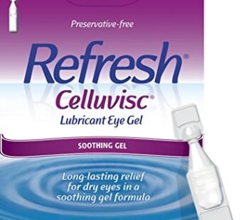 Refresh Celluvisc Lubricant Eye Gel Drops, Single-Use Containers, 30 Count (Pack of 1)