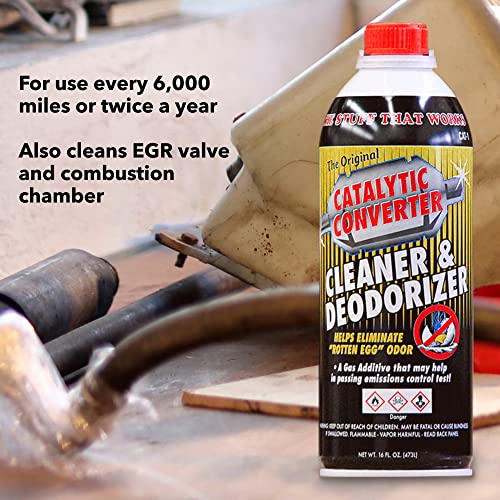Solder-It Catalytic Converter Cleaner and Deodorizer (16 fl oz) | Fuel System Cleaner | EG - Image 5