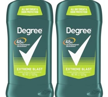 Degree Men Original Protection Antiperspirant Deodorant Extreme Blast Twin Pack 48-Hour Sw
