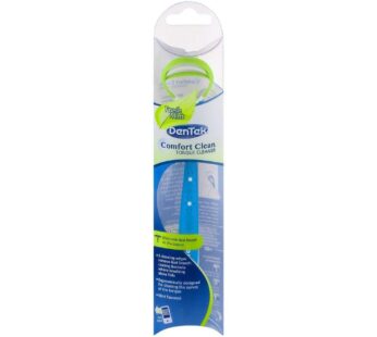 DenTek Fresh Breath Tongue Cleaner, 1 Count. (Pack of 3)