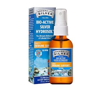 Sovereign Silver Bioactive Silver Hydrosol 10 PPM Fine Mist Spray, 2 oz.