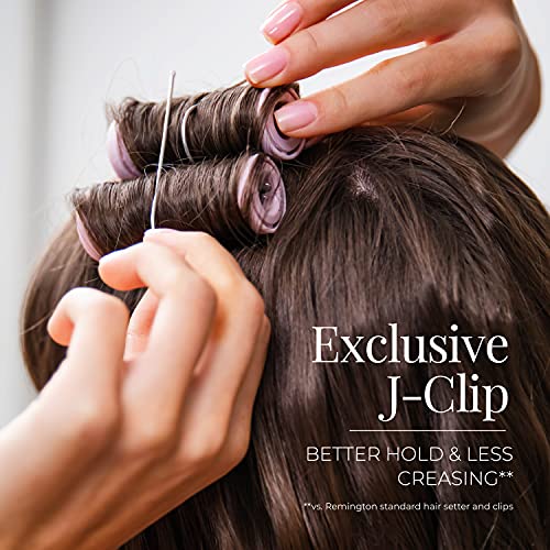 Remington Compact Ceramic Dual Voltage Hair Setter & Rollers, 1-1 ?" Purple/Black, 10 Piec - Image 6