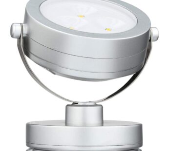Westek LPL720 LED Battery-Operated Spotlight, Silver