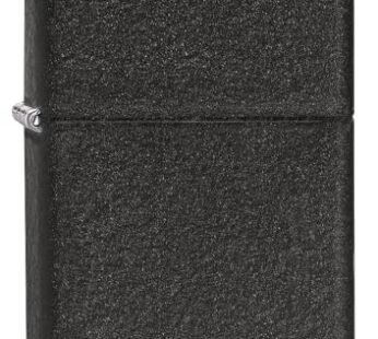 Zippo Black Crackle Pocket Lighter
