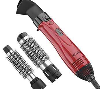 Revlon 1200W Perfect Style Hot Air Kit | Style, Curl, and Volumize, 3 Piece Set