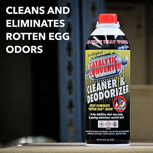Solder-It Catalytic Converter Cleaner and Deodorizer (16 fl oz) | Fuel System Cleaner | EG - Image 2