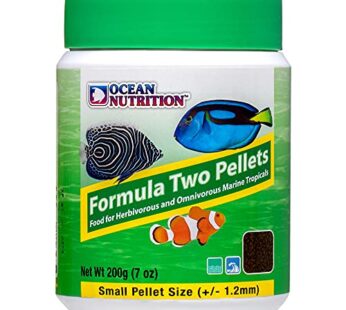 Ocean Nutrition Formula Two Pellets 7-Ounces (200 Grams) Jar – Small Pellet Size