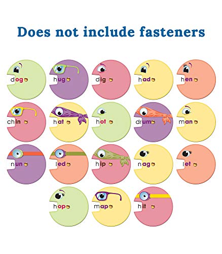 Carson Dellosa 36-Piece Word Wheels Word Families Bulletin Board Cutouts, Phonics Cutouts - Image 2