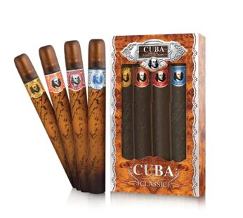 Cuba By Cuba for Men Gift Set, 4 Count