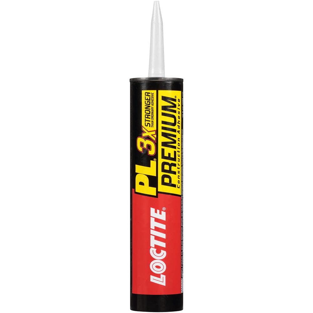 Loctite PL Premium Polyurethane Construction Adhesive, Versatile Construction Glue for Woo