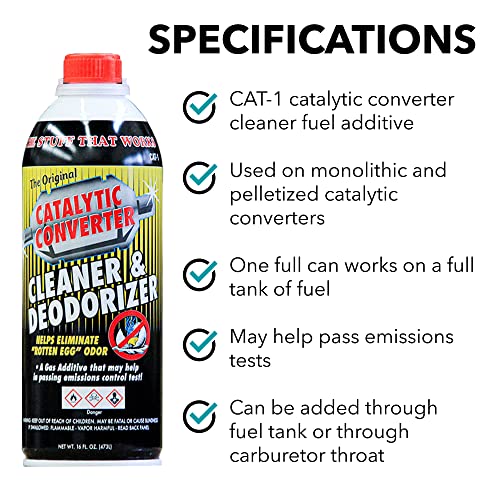 Solder-It Catalytic Converter Cleaner and Deodorizer (16 fl oz) | Fuel System Cleaner | EG - Image 4