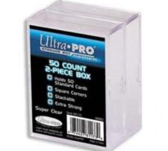 Ultra Pro 50-Count 2-Piece Case (2-Pack),Plastic