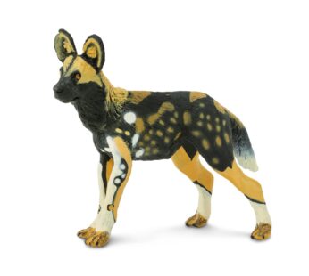 Safari Ltd. Wildlife Collection – African Wild Dog Toy – Non-Toxic and BPA Free – Ages 3 a