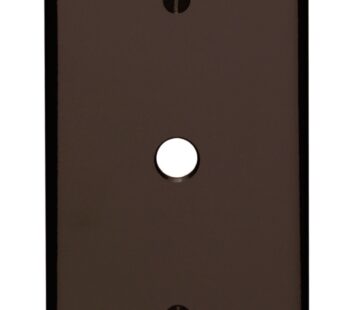 Leviton 85013 BR WP 1G TEL/CABLE,312 HOLE BOX MNT, Image