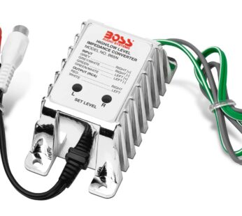 BOSS Audio Systems B65N High Level to RCA Converter Noise Filter for Car Audio Systems