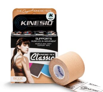 Kinesio Taping – Elastic Therapeutic Athletic Tape Tex Classic – Beige ? 2 in. x 13 ft