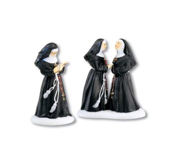 Department 56 Alpine Village Sisters of the Abbey (Set of 2)