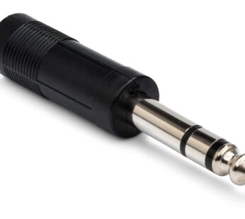 Hosa GPP-419 Female TS 1/4″ to Male TRS 1/4″ Adaptor