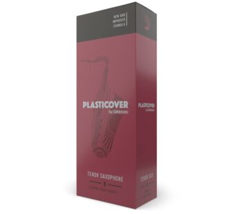 Rico Plasticover Tenor Saxophone Reeds – Tenor Sax Reeds, Strength 3.0, 5-pack