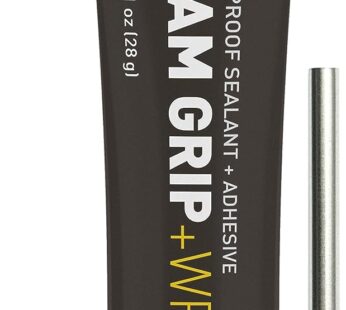 GEAR AID Seam Grip WP Waterproof Sealant and Adhesive for Tents and Outdoor Fabric, Clear,