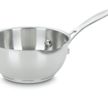 Cuisinart 735-16OP Chef’s Classic Stainless 1-Quart Pour Saucier,Silver