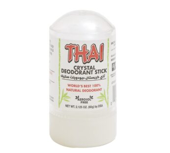 THAI 100% Natural Crystal Deodorant Stick, Mini Travel Size (2.125 Ounces)