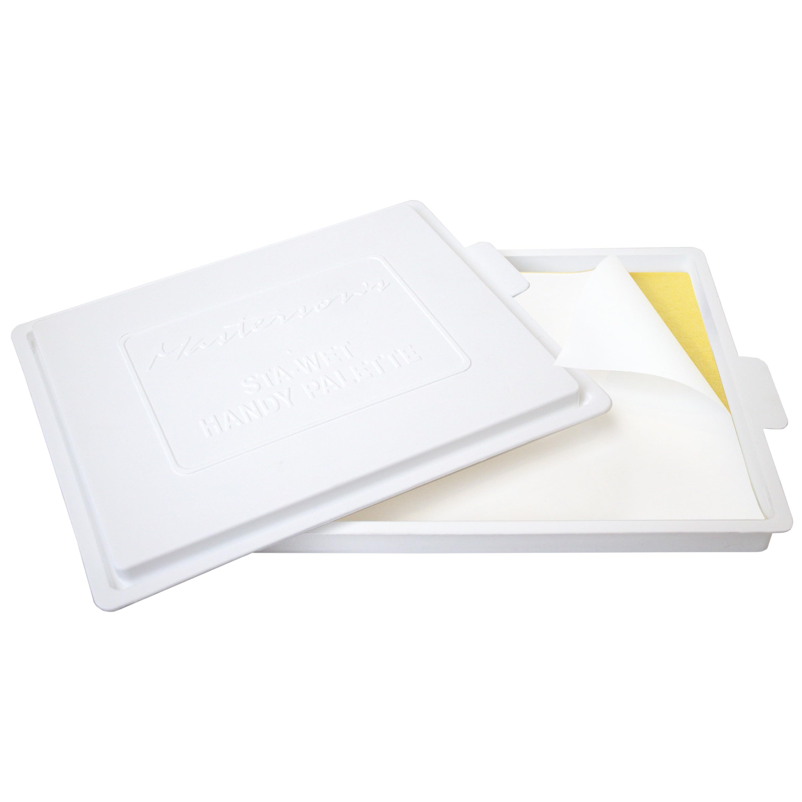 Masterson Sta-Wet Handy Palette Airtight Paint Palette Keeps Paint Fresh for Days 8.5X7 In - Image 2