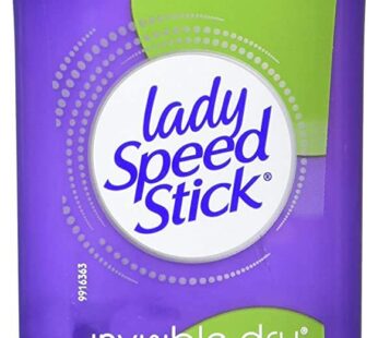 Lady Speed Stick Invisible Dry Antiperspirant & Deodorant, Powder Fresh, 2.3 oz, Purple