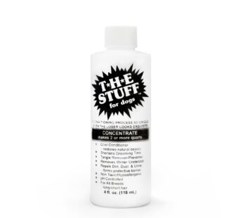 The Stuff Leave in Dog Conditioner and Detangler Spray | 4oz Concentrate 15:1 | Perfect So