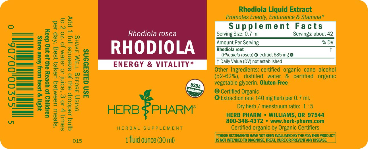 Herb Pharm Rhodiola 1 oz Liquid - Image 5