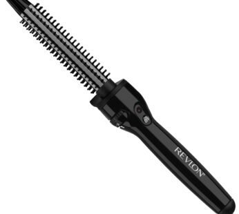 Revlon Perfect Heat Triple Ceramic Curling Brush Iron | for Silky Smooth Wave Curls (3/4 i
