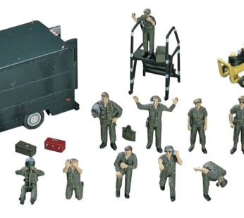 Hasegawa US Pilot Crew Set Model Kit
