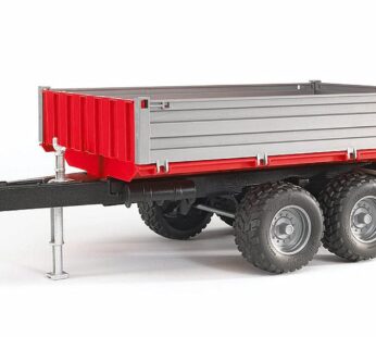Bruder Toys Tipping Trailer with Grey Sides