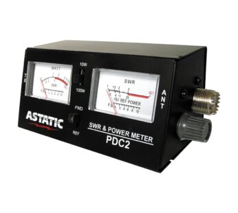 Astatic (302-PDC2) SWR/RF/Field Strength Test Meter , Black