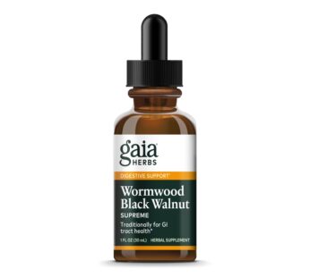 Gaia Herbs Wormwood Black Walnut Supreme, 1 fl oz (30 ml)