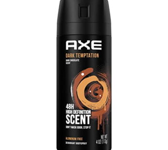 AXE Body Spray Deodorant Dark Temptation for Long Lasting Odor Protection Deodorant for Me