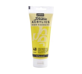 Pebeo – Acrylic Fine Studio Acrylics – Opaque Primary Yellow – Opaque Primary Yellow 100ml