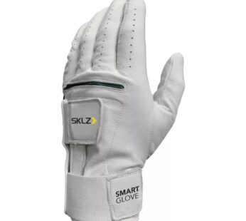 SKLZ Men’s Smart Glove Left Hand Golf Glove, X-Large , White
