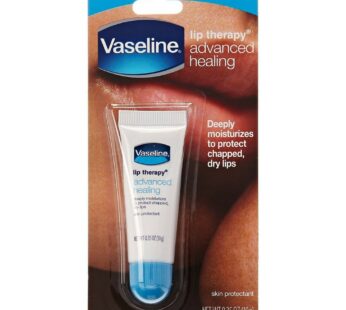 Vaseline Lip Therapy Lip Balm Tube For healthier looking lips Advanced Healing Moisturizer