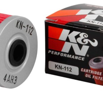 K&N Motorcycle Oil Filter: High Performance, Premium, Designed to be used with Synthetic o