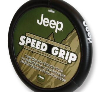 Car Truck SUV Black Grip Steering Wheel Cover – Speed for Jeep