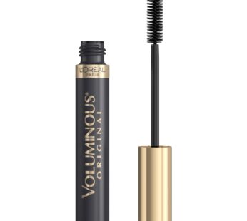 L?Oreal Paris Makeup Voluminous Original Volume Building Mascara, Black Brown, 0.28 fl; oz