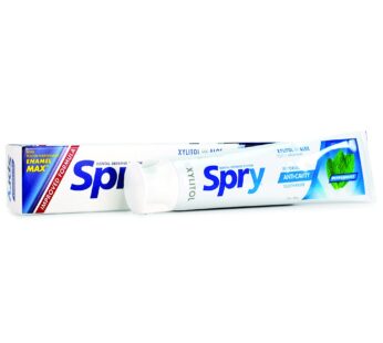 Spry Xylitol Toothpaste 5oz, Fluoride Toothpaste Adult and Kids, Teeth Whitening Toothpast