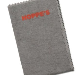 Hoppe’s No. 9 Silicone Gun And Reel Cloth , Grey , 1-11″ x 14″ (27.94 x 35.56 cm),Tan