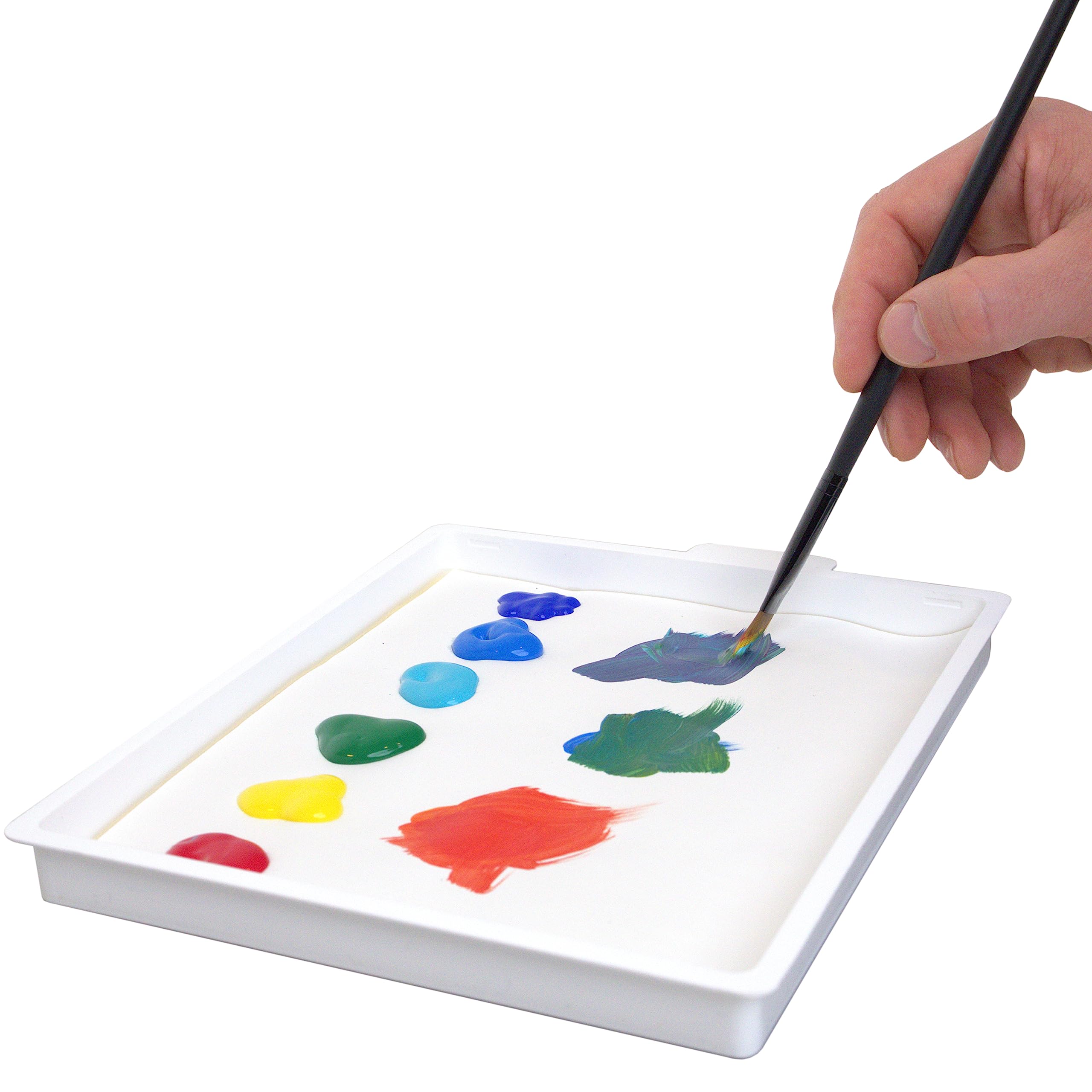 Masterson Sta-Wet Handy Palette Airtight Paint Palette Keeps Paint Fresh for Days 8.5X7 In - Image 5