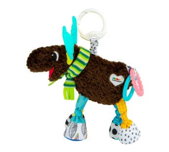 Lamaze Mortimer the Moose Clip On Car Seat and Stroller Toy – Soft Baby Hanging Toys – Bab