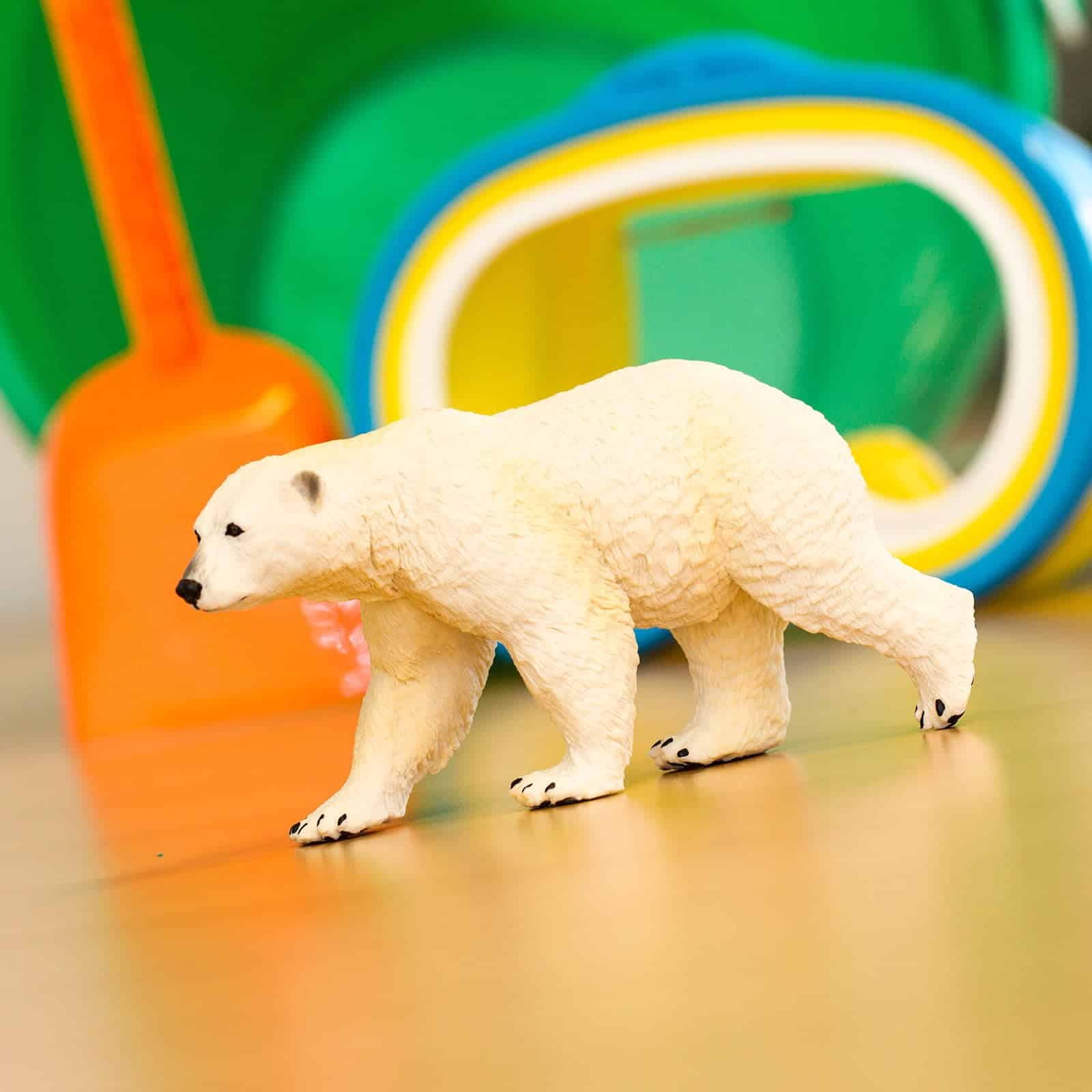 Safari Ltd. Polar Bear Figurine - Detailed 4.75" Plastic Model Figure - Fun Educational Pl - Image 5