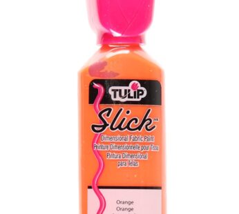 Tulip Dimensional Fabric Paint 1-1/4 Ounces-Slick-Orange
