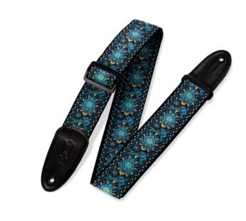 Levy’s Leathers M8HT-04 2″ Jacquard Weave Hootenanny Style Guitar Strap